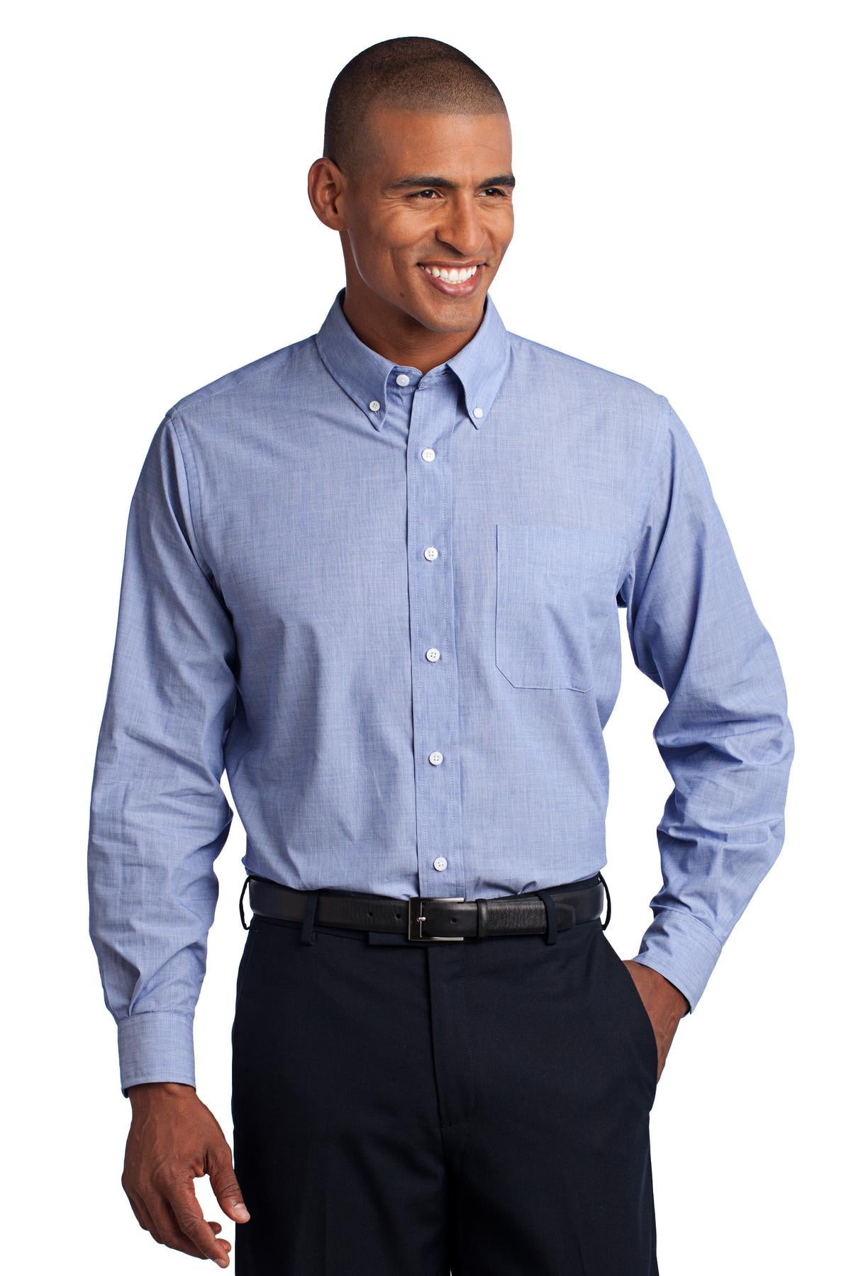 Port Authority Crosshatch Easy Care Shirt