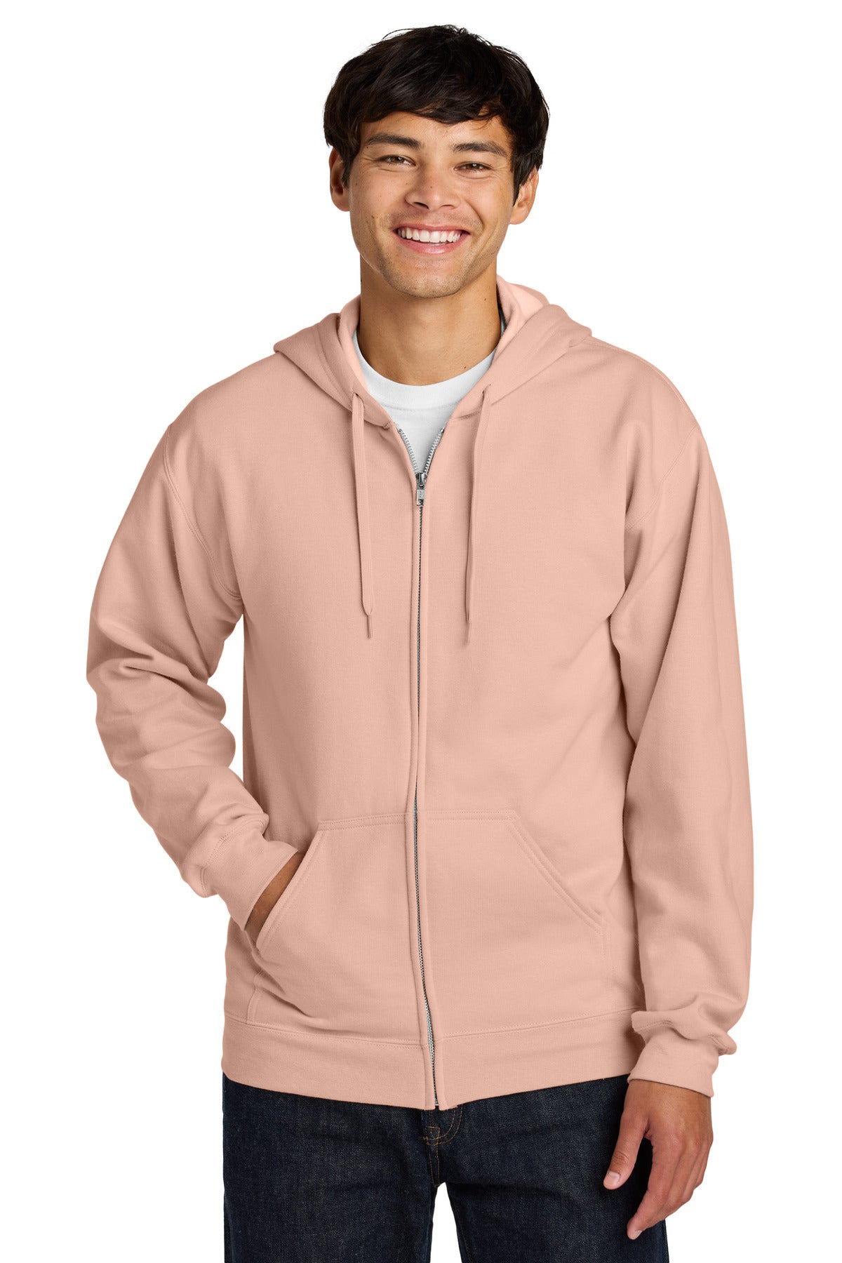 Gildan Softstyle Midweight Fleece Full-Zip Hooded Sweatshirt