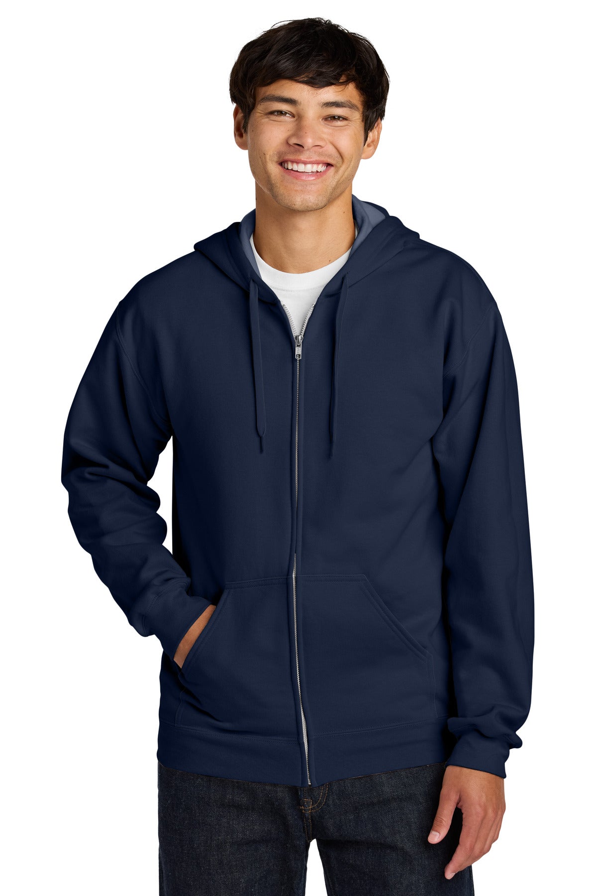 Gildan Softstyle Midweight Fleece Full-Zip Hooded Sweatshirt