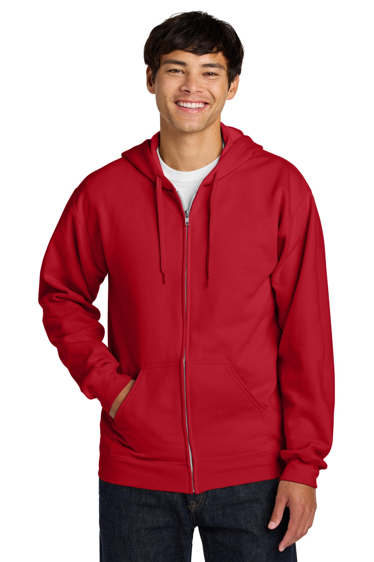 Gildan Softstyle Midweight Fleece Full-Zip Hooded Sweatshirt