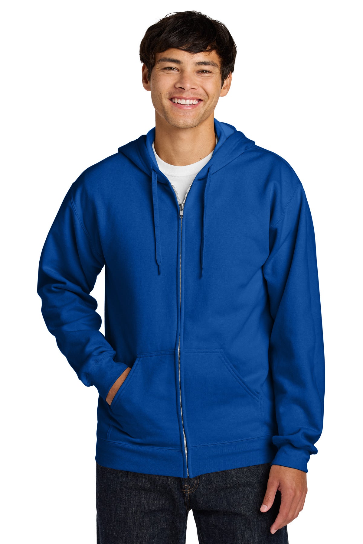 Gildan Softstyle Midweight Fleece Full-Zip Hooded Sweatshirt