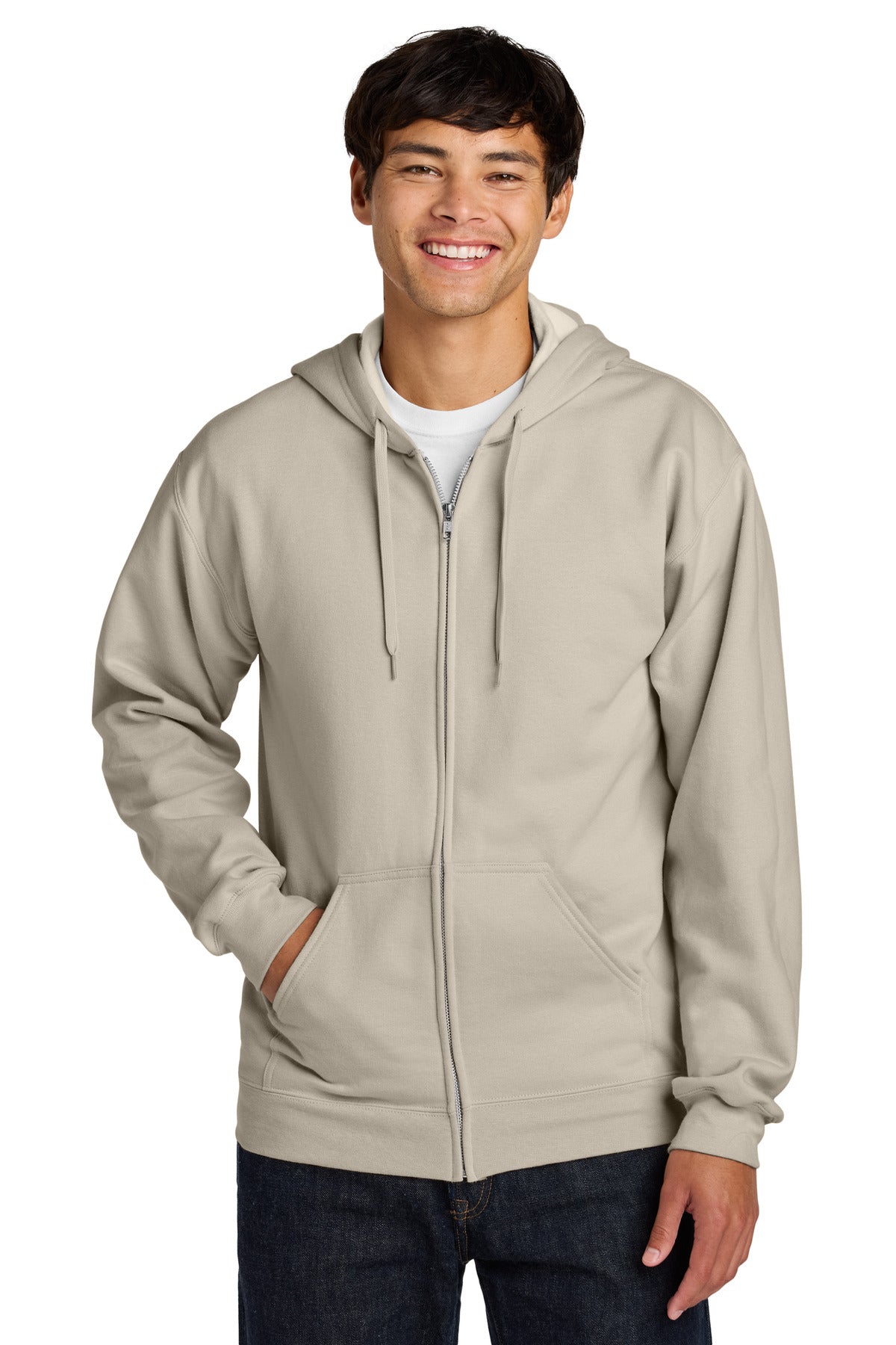 Gildan Softstyle Midweight Fleece Full-Zip Hooded Sweatshirt