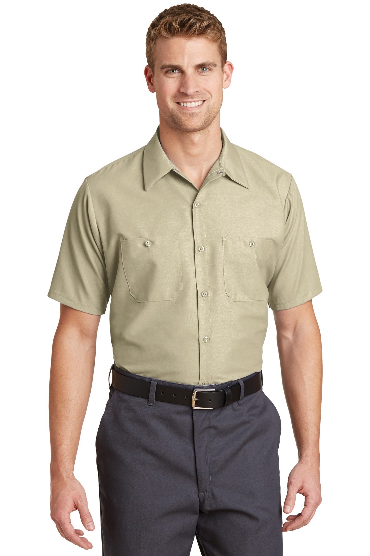 Red Kap Short Sleeve Industrial Work Shirt