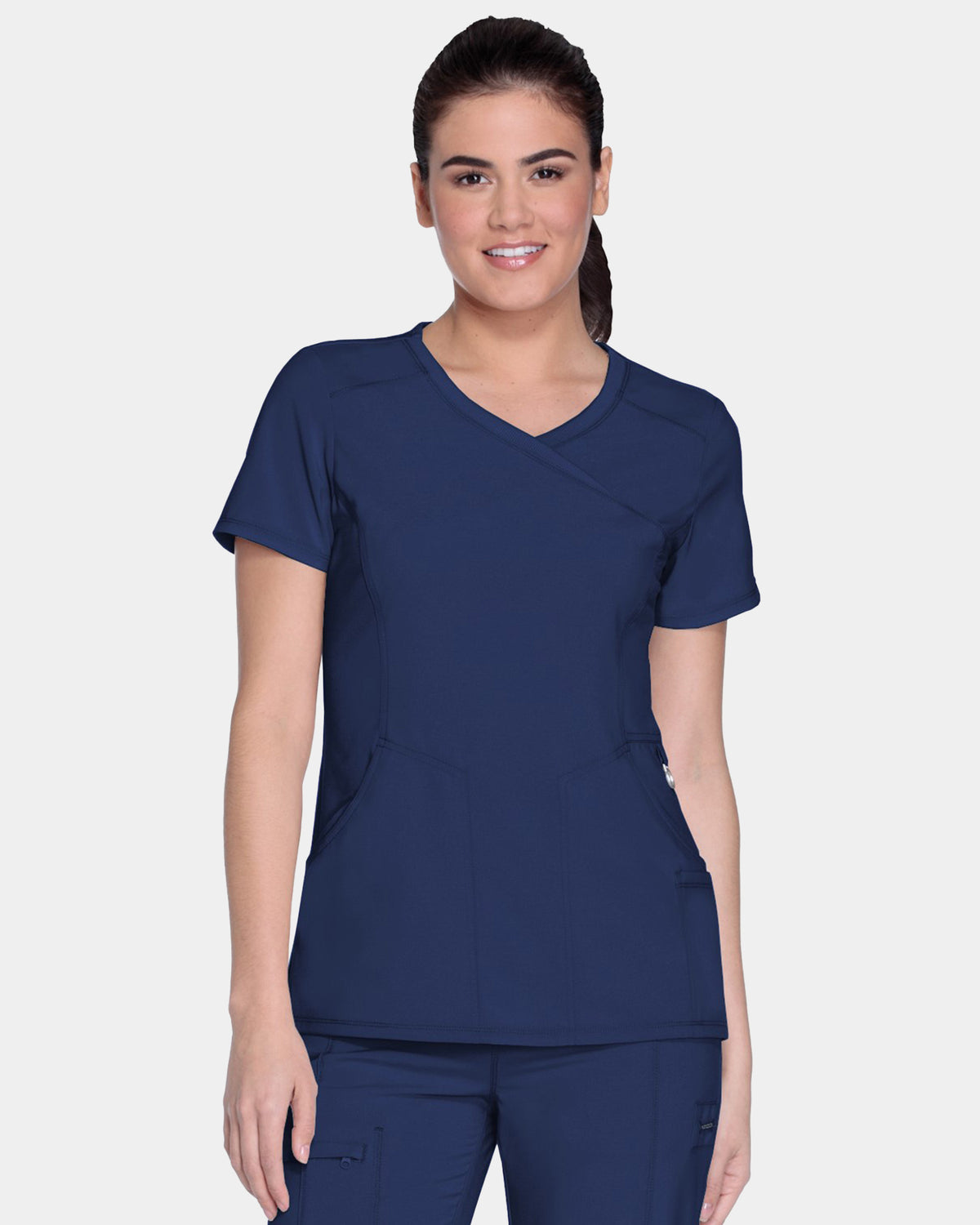 Infinity - Women's 4 Pocket Mock Wrap Top (All Colors)