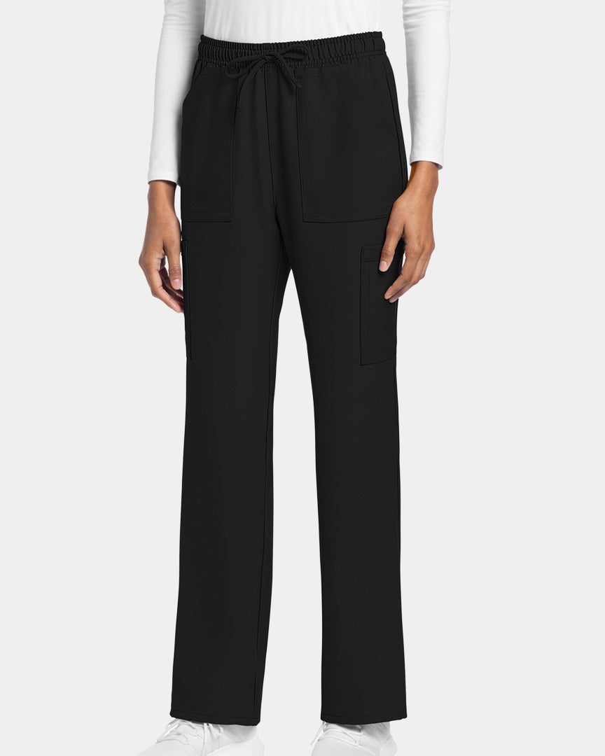 Cherokee - WW Originals Ultra - Women's 4-Pocket Drawstring Cargo Pant (All Colors)