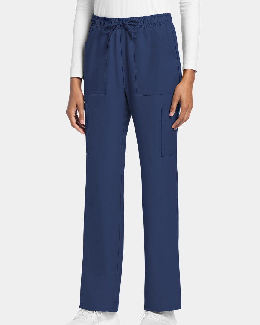 Cherokee - WW Originals Ultra - Women's 4-Pocket Drawstring Cargo Pant (All Colors)
