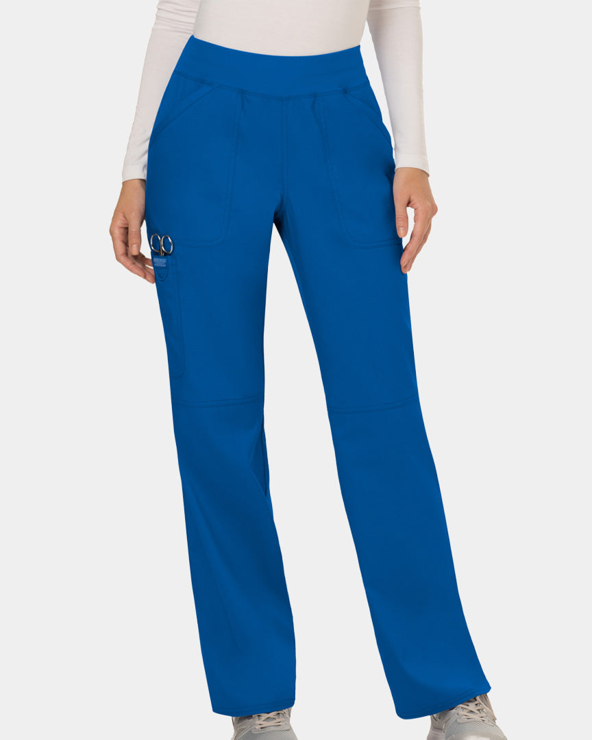 Cherokee - Workwear Revolution - Mid Rise Straight Leg Pull-on Pant (All Colors)