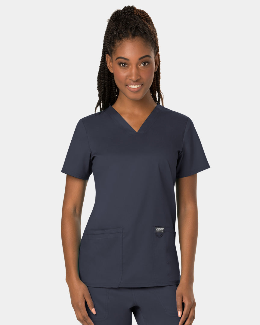 Cherokee - Workwear Revolution - Women's V-Neck Top (All Colors)