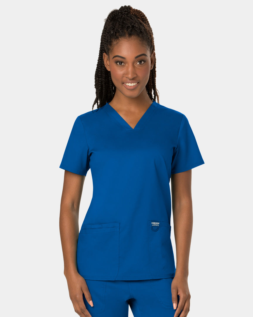 Cherokee - Workwear Revolution - Women's V-Neck Top (All Colors)
