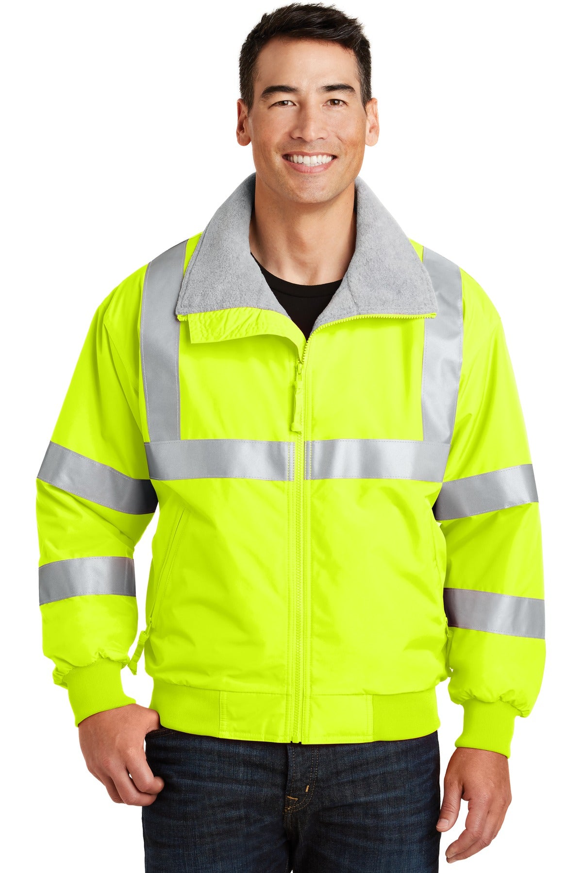 Port Authority Enhanced Visibility Challenger Jacket with Reflective Taping