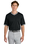Sport-Tek Tough Mesh V-Neck Baseball Jersey