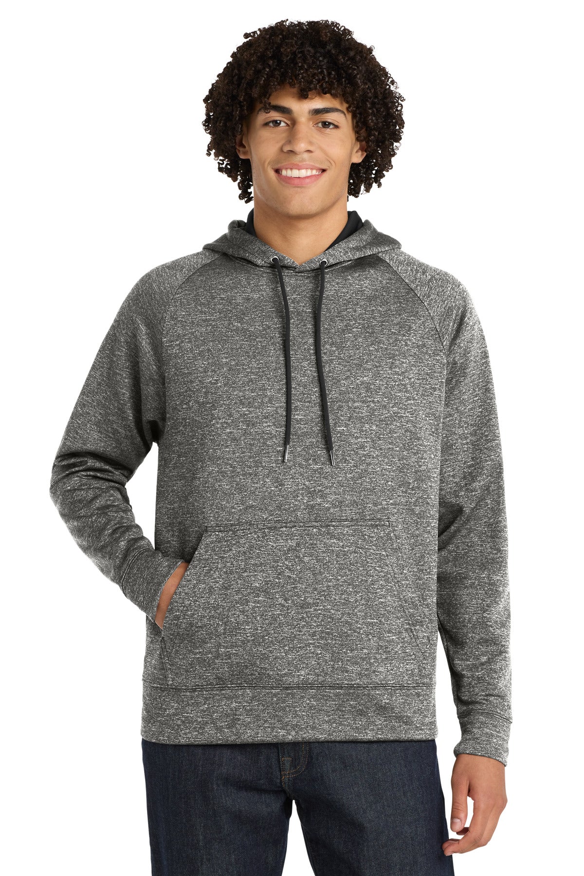 Sport-Tek PosiCharge Electric Heather Fleece Hooded Pullover