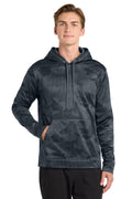 Sport-Tek Sport-Wick CamoHex Fleece Hooded Pullover