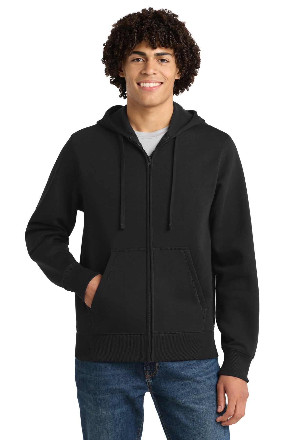 Sport-Tek Full-Zip Hooded Sweatshirt