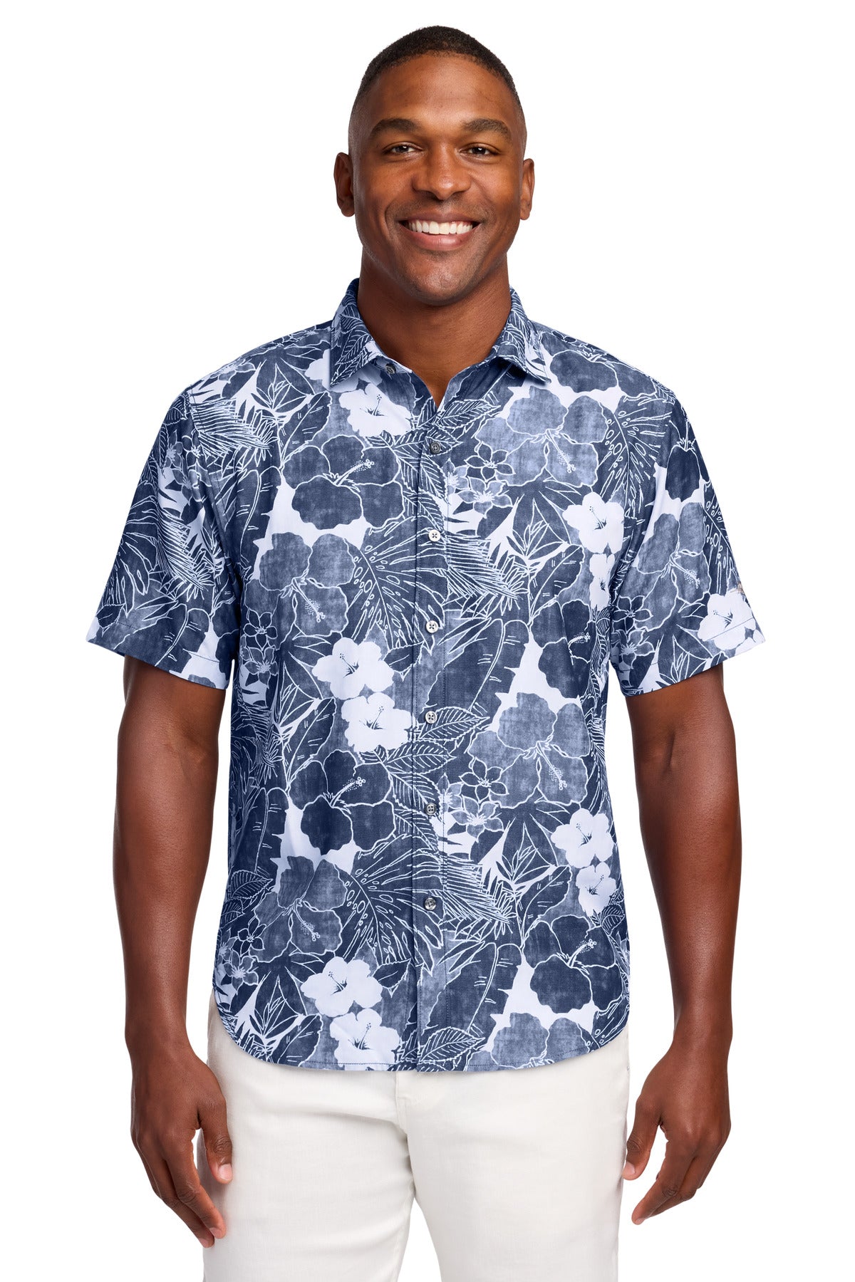 Tommy Bahama Coconut Point Playa Flora Short Sleeve Shirt