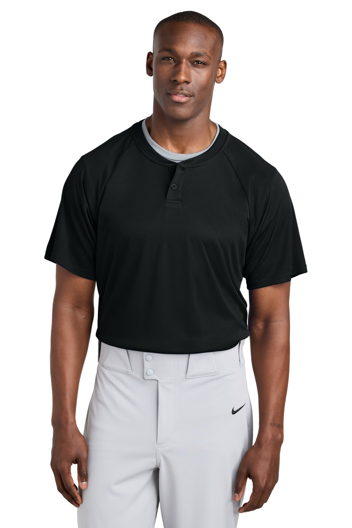Sport-Tek PosiCharge Competitor 2-Button Henley