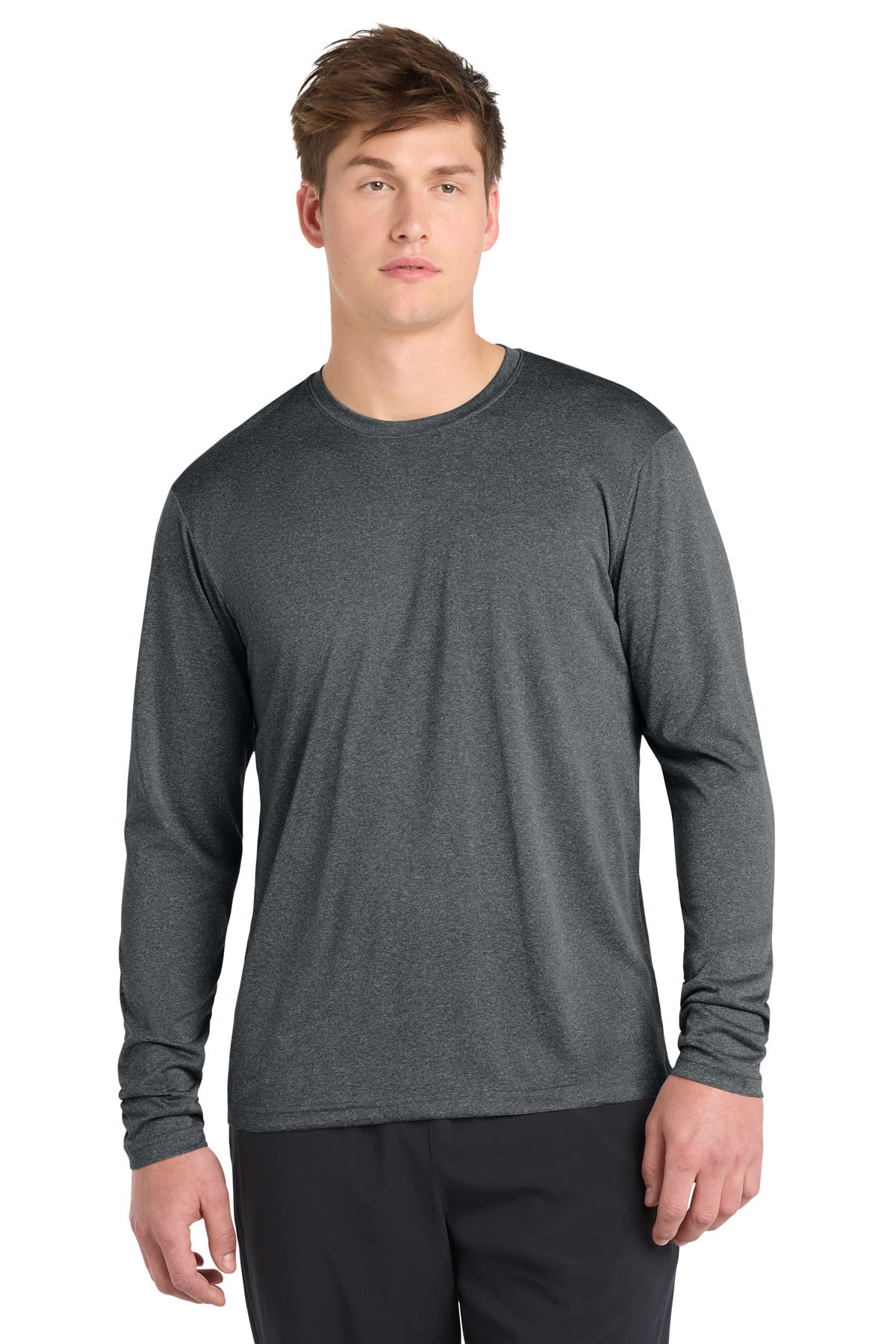 Sport-Tek Long Sleeve Heather Contender Tee