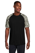 Sport-Tek Drift Camo Colorblock Tee