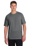 Sport-Tek  PosiCharge  Tri-Blend Wicking Raglan Tee