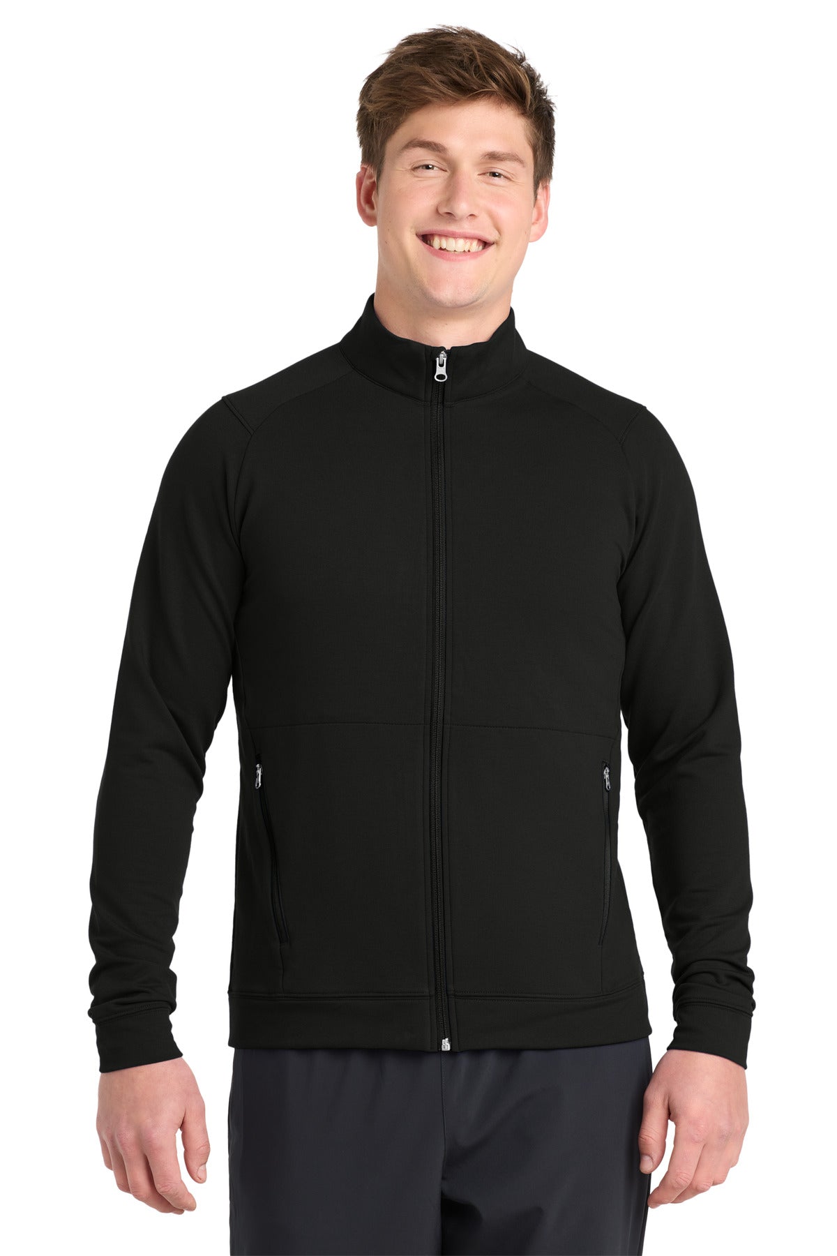 Sport-Tek Sport-Wick Flex Fleece Full-Zip