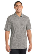Sport-Tek  PosiCharge  Electric Heather Polo