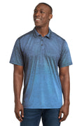 Sport-Tek  Ombre Heather Polo
