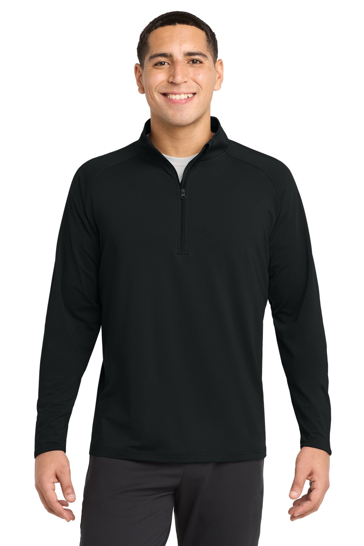 Sport-Tek Sport-Wick Stretch 1/4-Zip Pullover