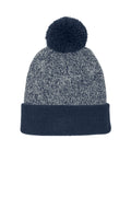 Sport-Tek Halftime Heather Pom Beanie