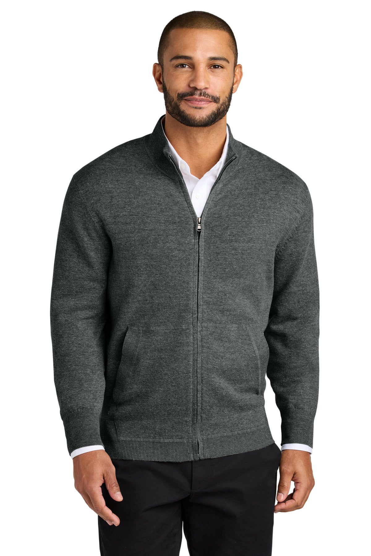 Port Authority Easy Care Full-Zip Sweater