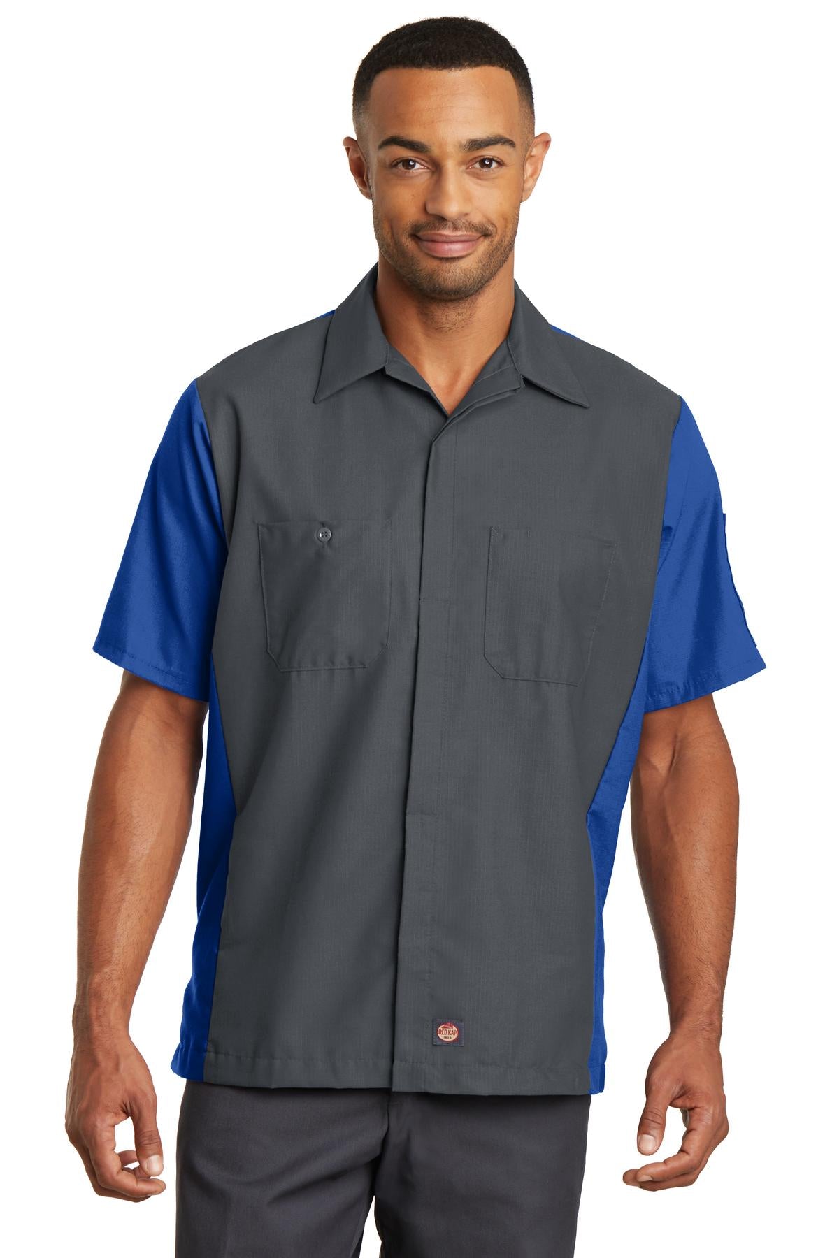 Red Kap Short Sleeve Ripstop Crew Shirt