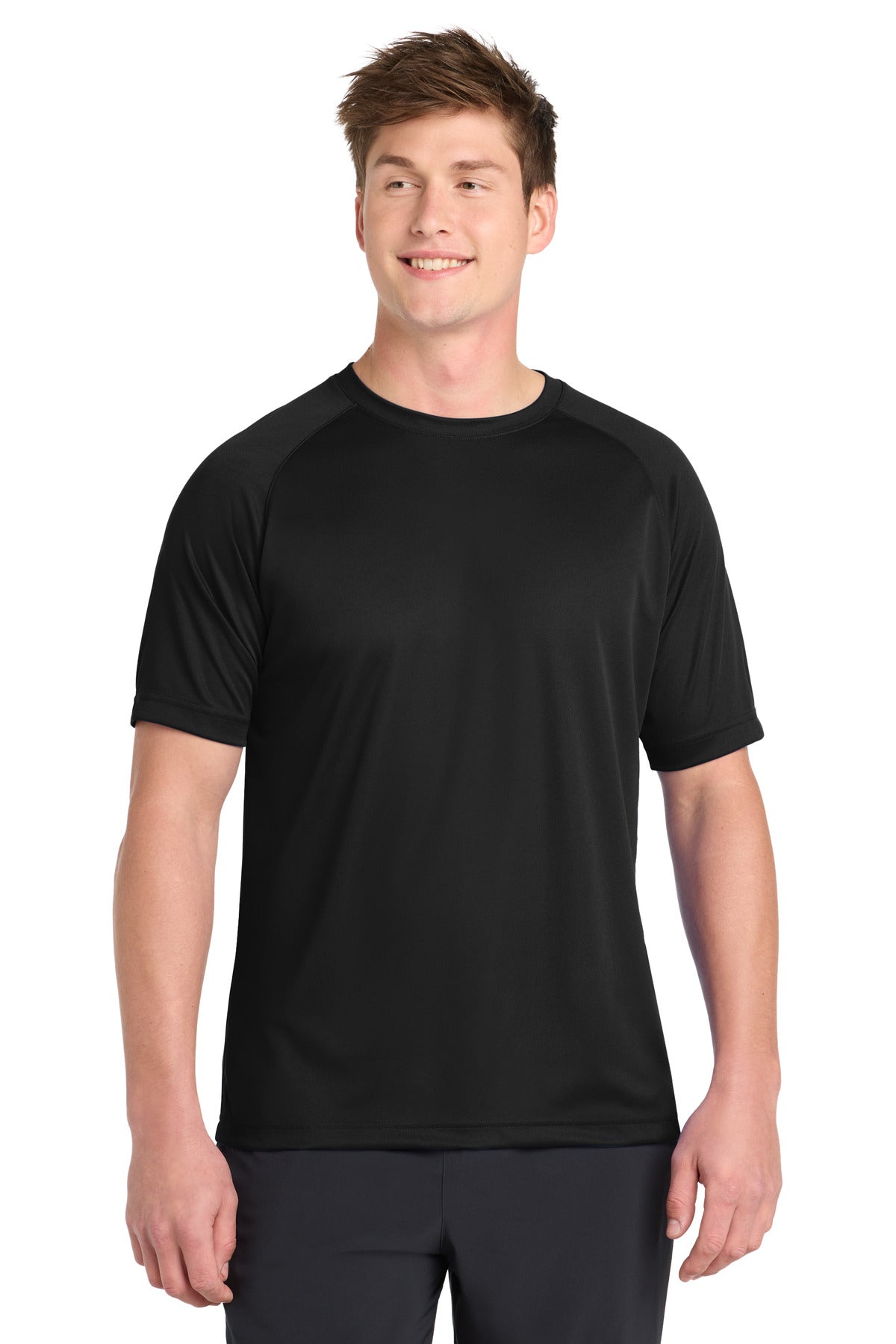 Sport-Tek Dry Zone Short Sleeve Raglan T-Shirt