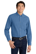 Port Authority Tall Long Sleeve Denim Shirt