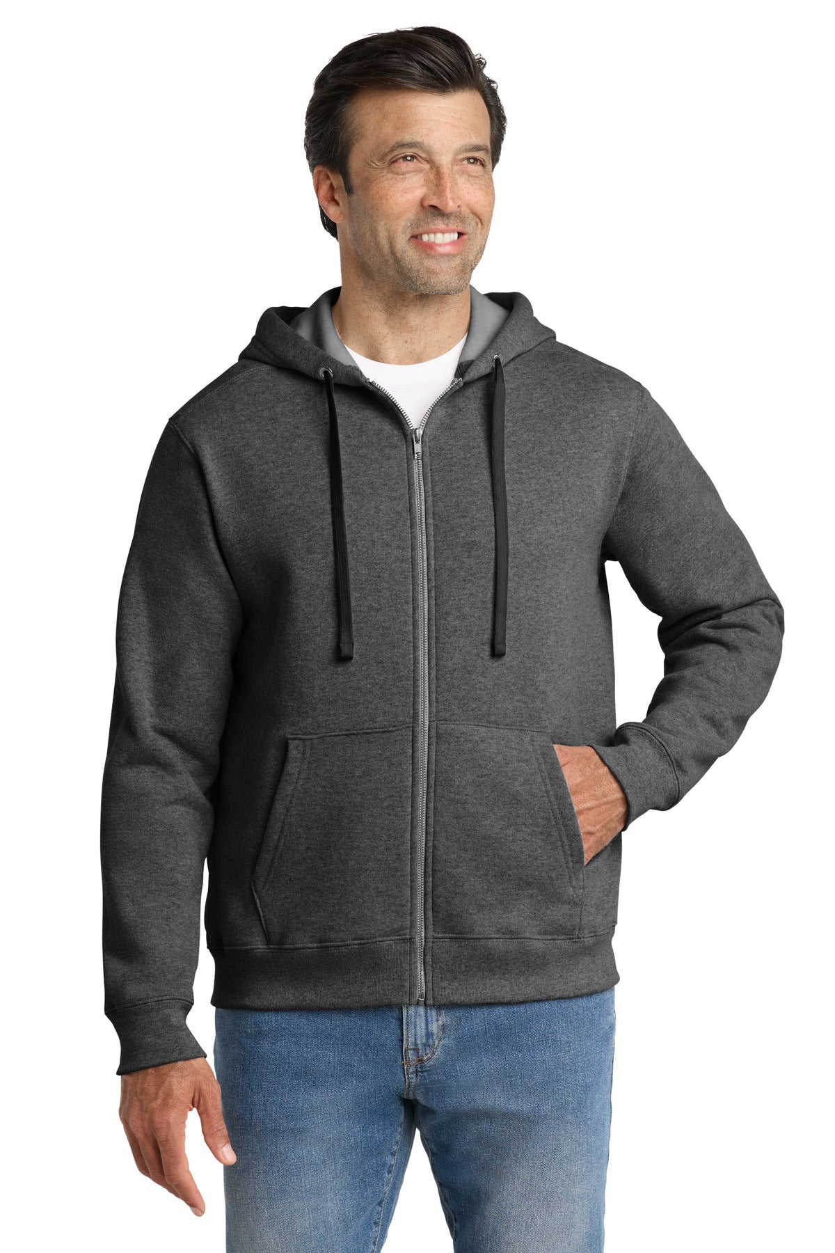 Volunteer Knitwear Chore Fleece Full-Zip Hoodie