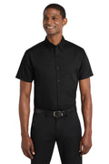 Port Authority Short Sleeve Carefree Poplin Shirt