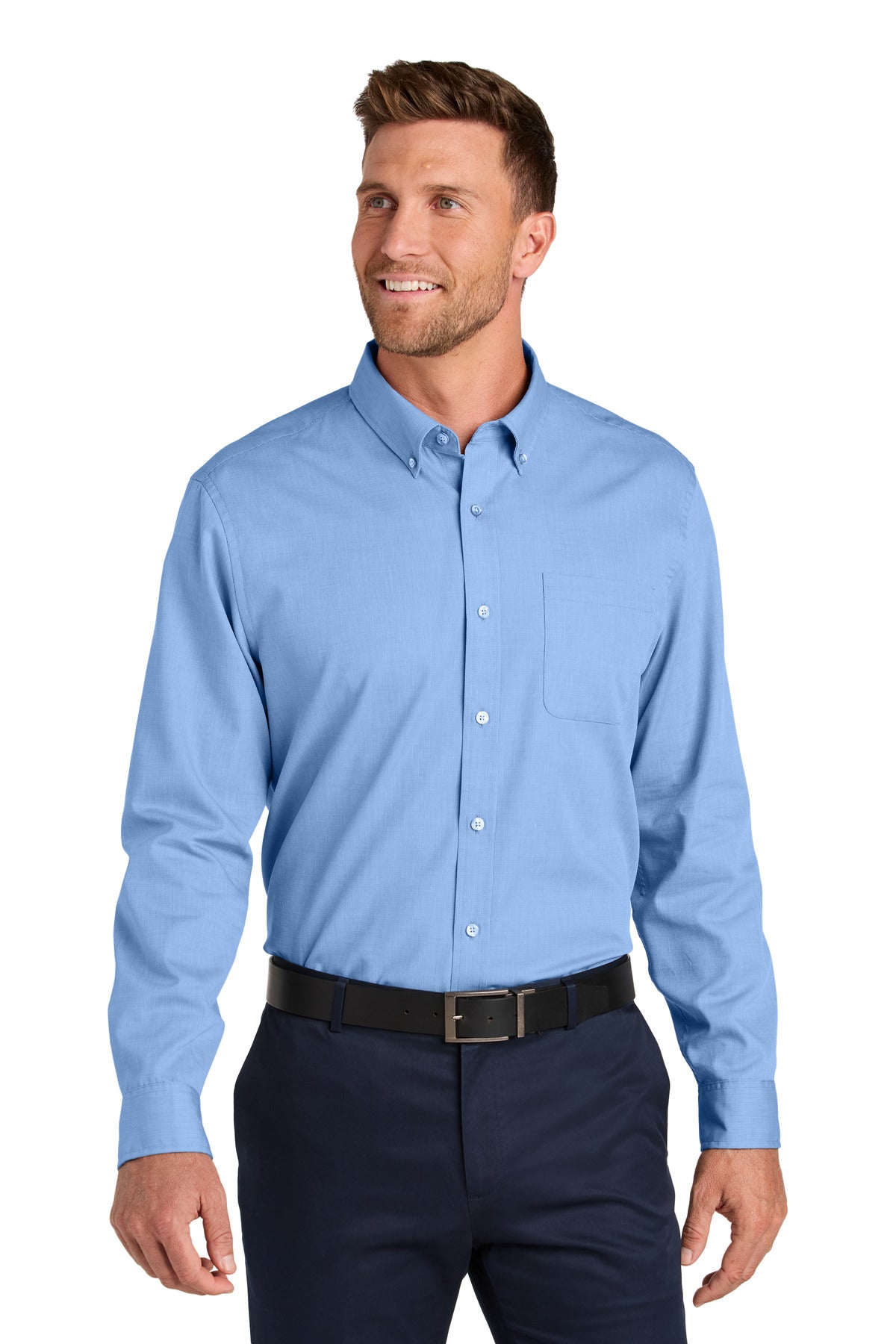 Port Authority Long Sleeve Nailhead Easy Care Shirt