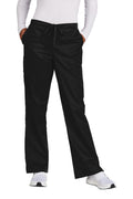 Wink Women's Petite WorkFlex Flare Leg Cargo Pant