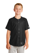 New Era  Youth Diamond Era Full-Button Jersey