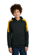 Sport-Tek Youth Sport-Wick Fleece United Pullover Hoodie