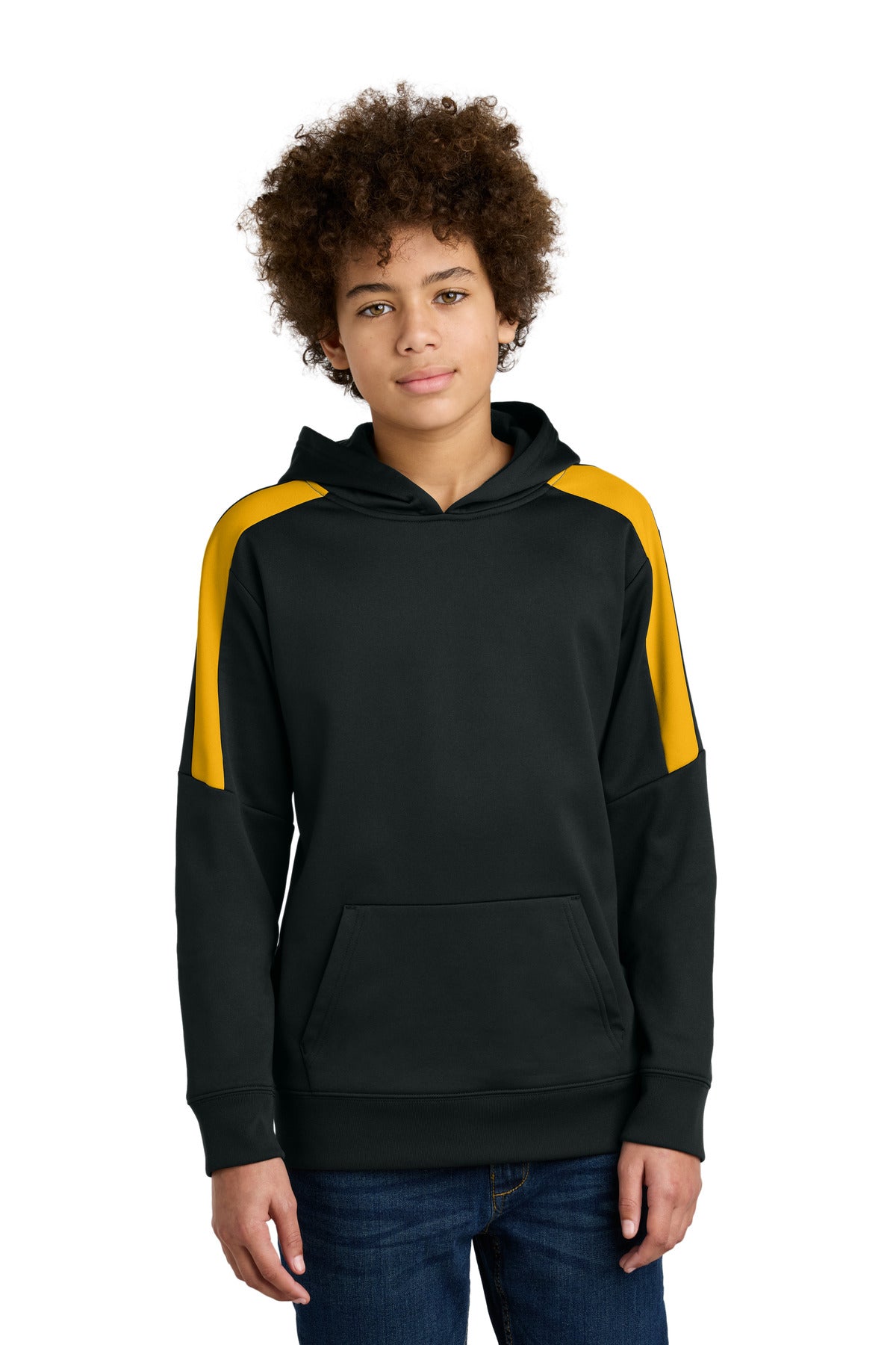 Sport-Tek Youth Sport-Wick Fleece United Pullover Hoodie