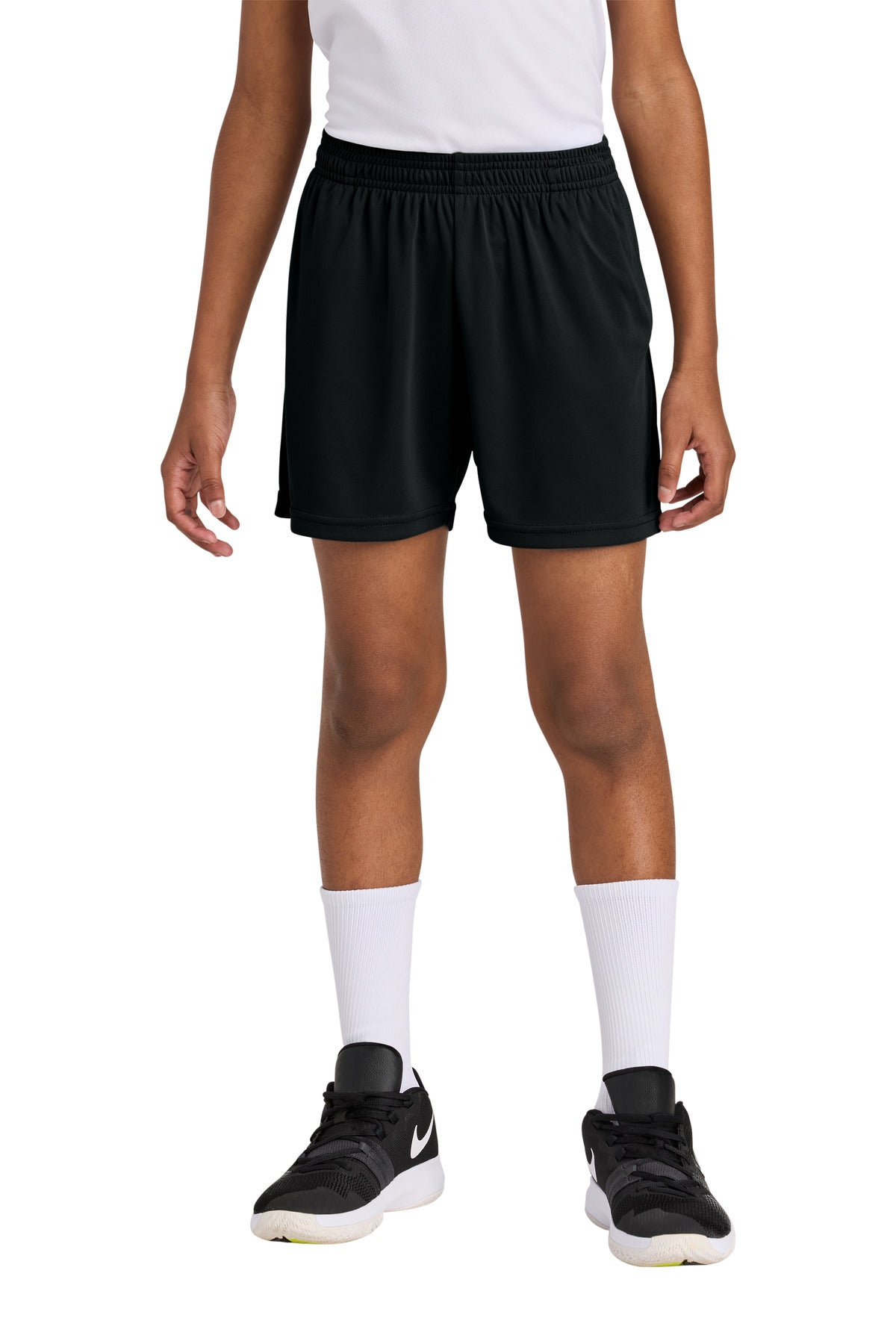 Sport-Tek Youth PosiCharge Competitor 5  Pocketed Short