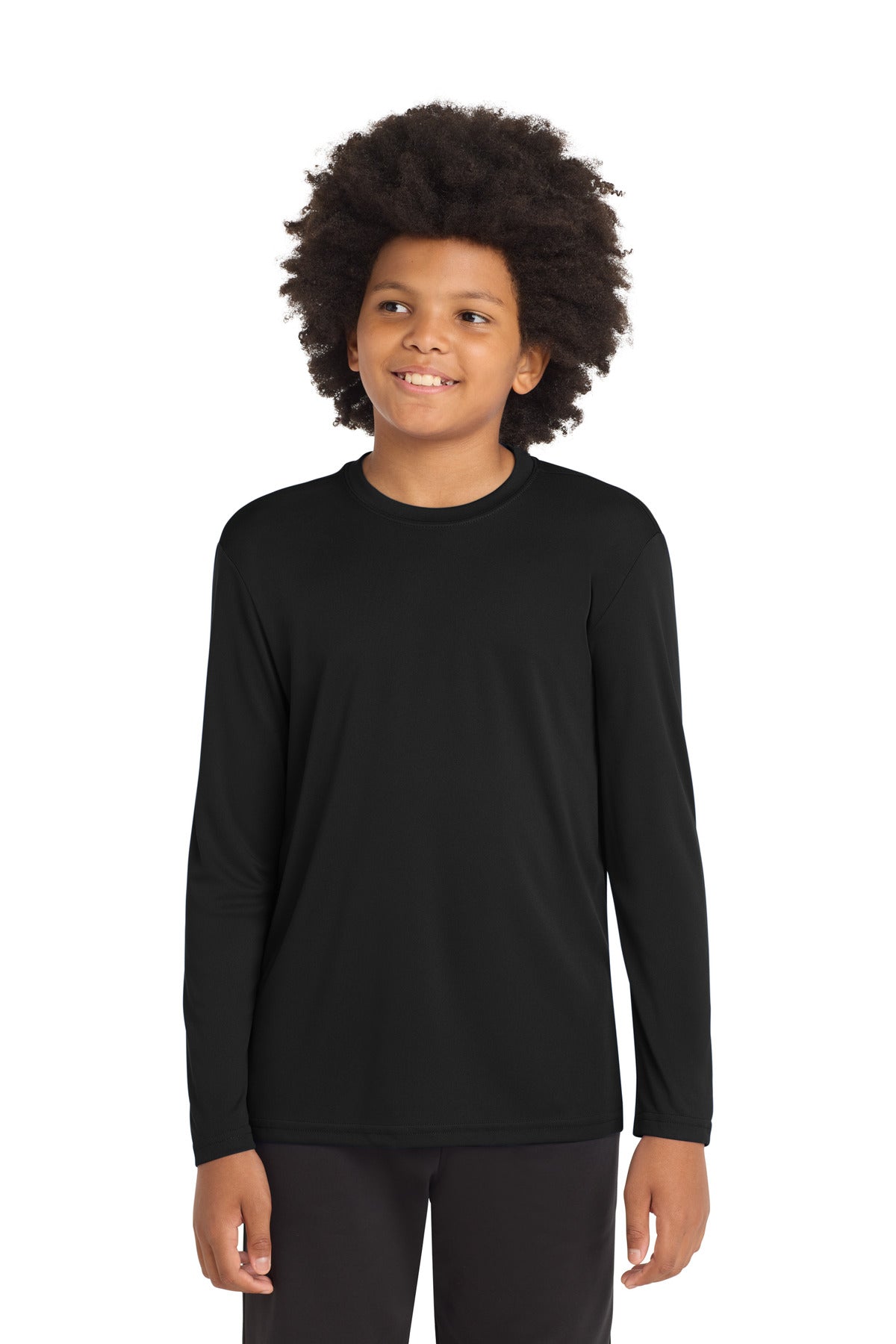 Sport-Tek Youth Long Sleeve PosiCharge Competitor Tee
