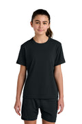 Sport-Tek Youth Club Short Sleeve Crew