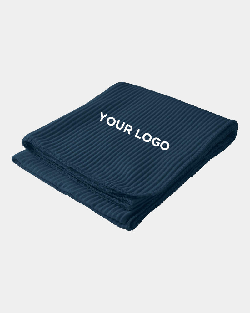 Ribbed Fleece Blanket