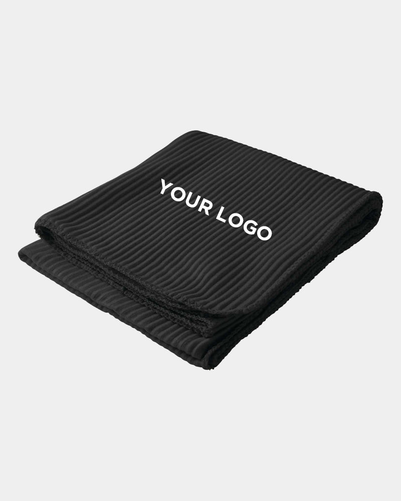 Ribbed Fleece Blanket