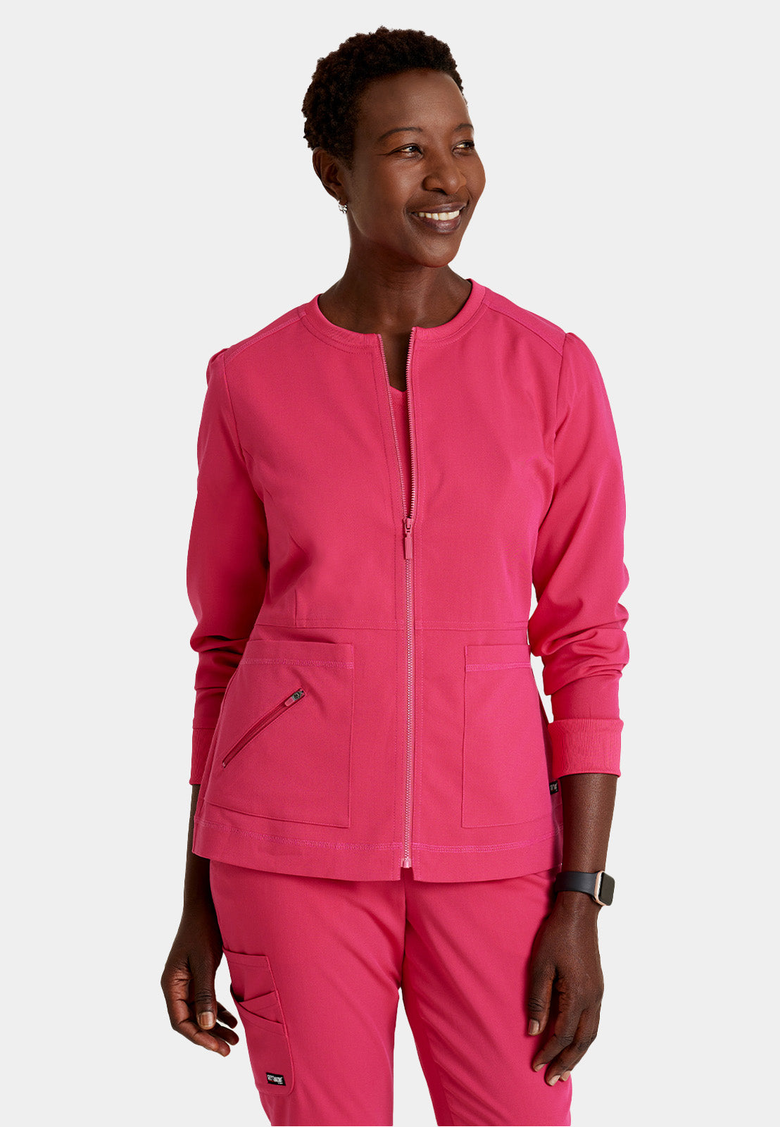 Barco - Grey's Anatomy Stretch - Women's Three Pocket Zip-Up MIllie Jacket (All Colors)