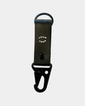 Black Keychain Buckle Strap (laser-engraved)