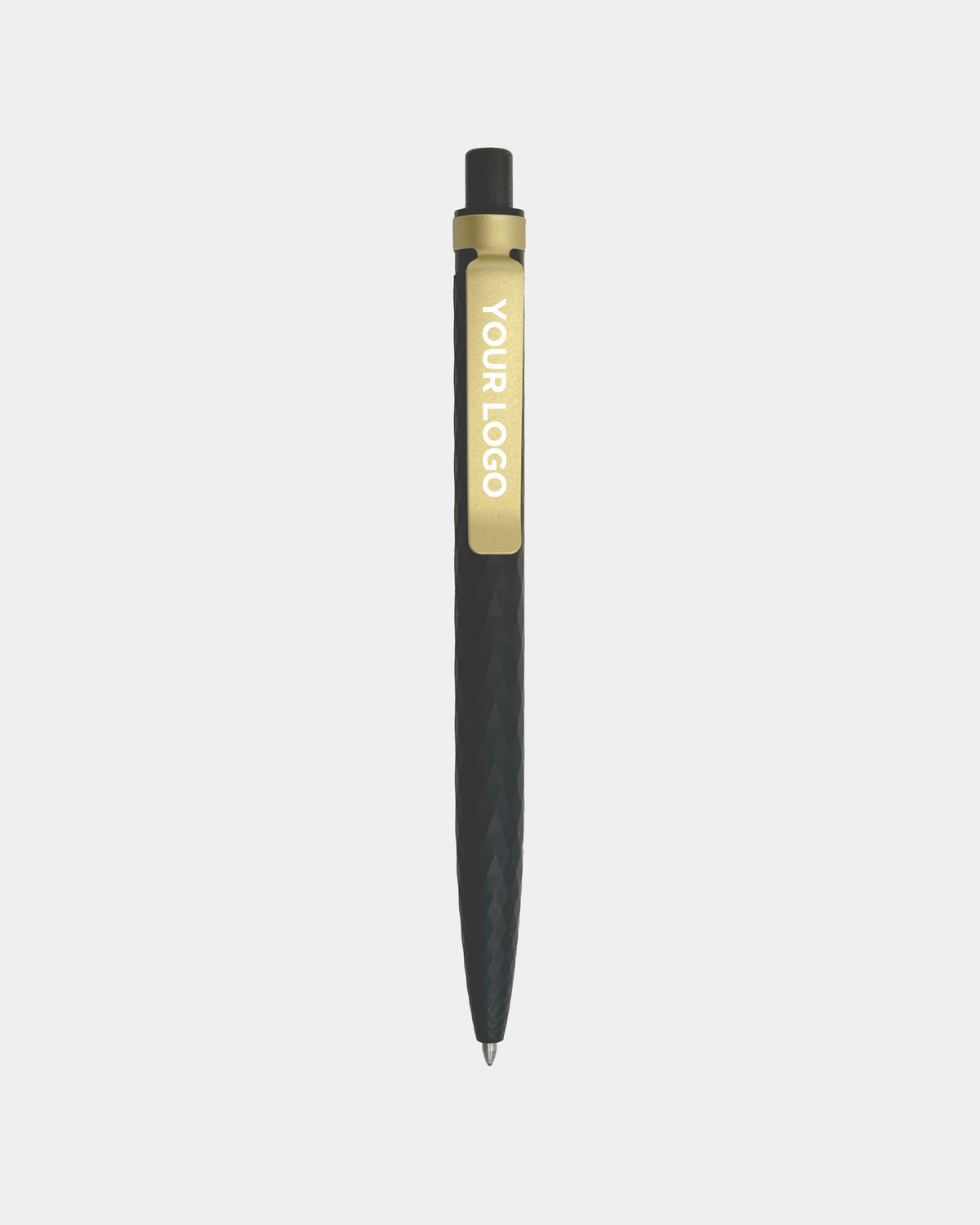 Black Modern Pen (laser-engraved)