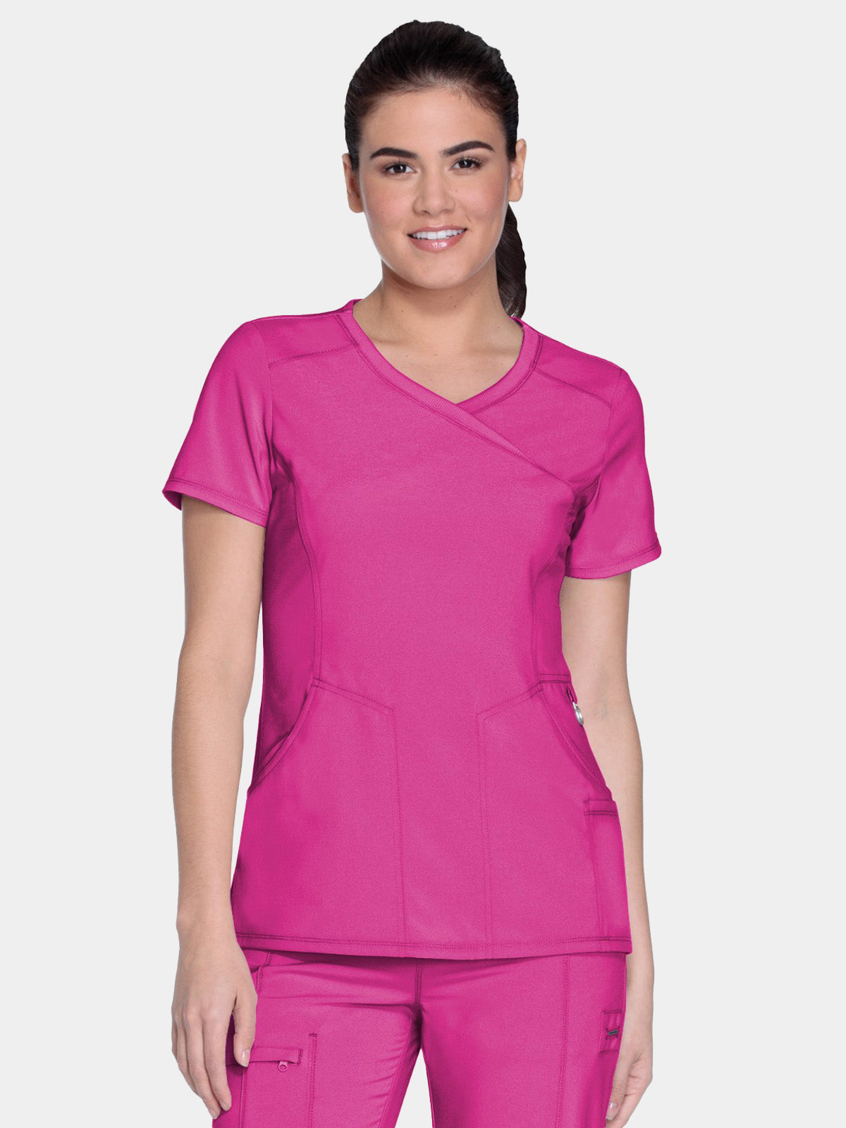 Infinity - Women's 4 Pocket Mock Wrap Top (All Colors)