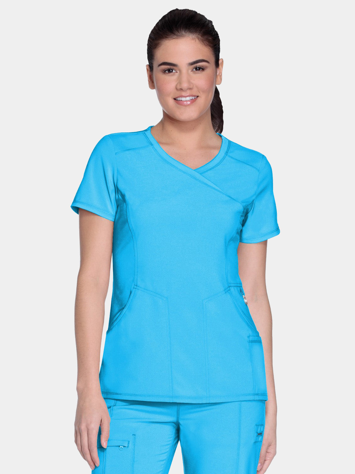 Infinity - Women's 4 Pocket Mock Wrap Top (All Colors)