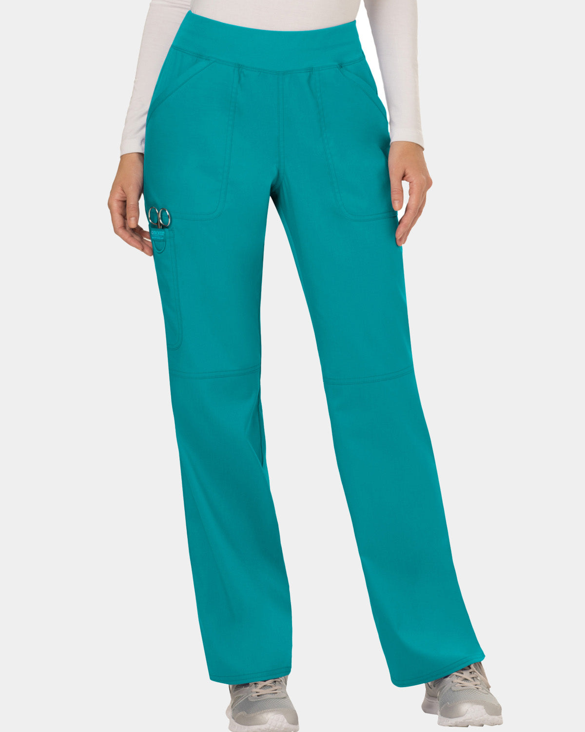 Cherokee - Workwear Revolution - Mid Rise Straight Leg Pull-on Pant (All Colors)